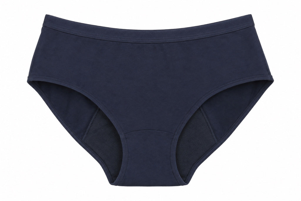 Mongato Basic bikini-cut period underwear from the Value Pack, front view