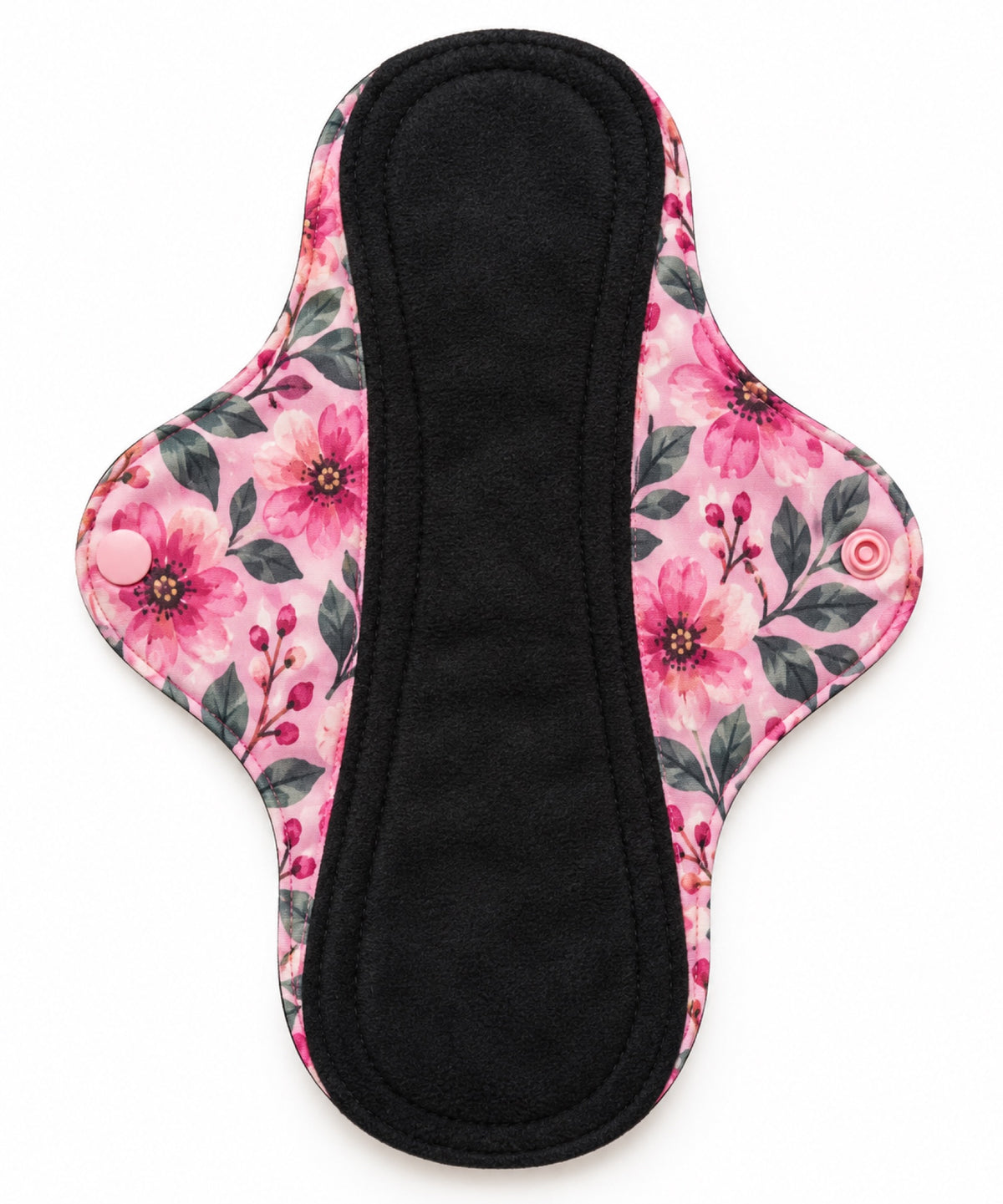 Mongato Floral Pad reusable pad in a floral print, top side